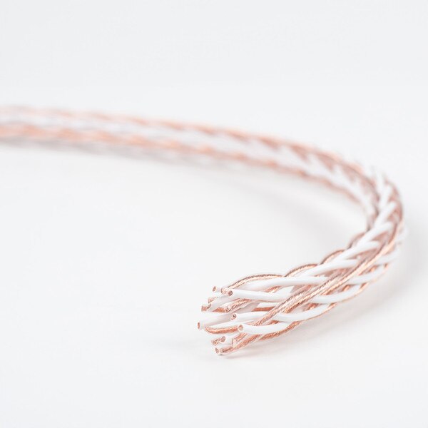 Main product image for Audtek 8TC Pure Copper Audiophile-Grade 16 Core Interlaced Braided OFC Hi-Fi Speaker Wire 11 AWG 50 ft.100-950